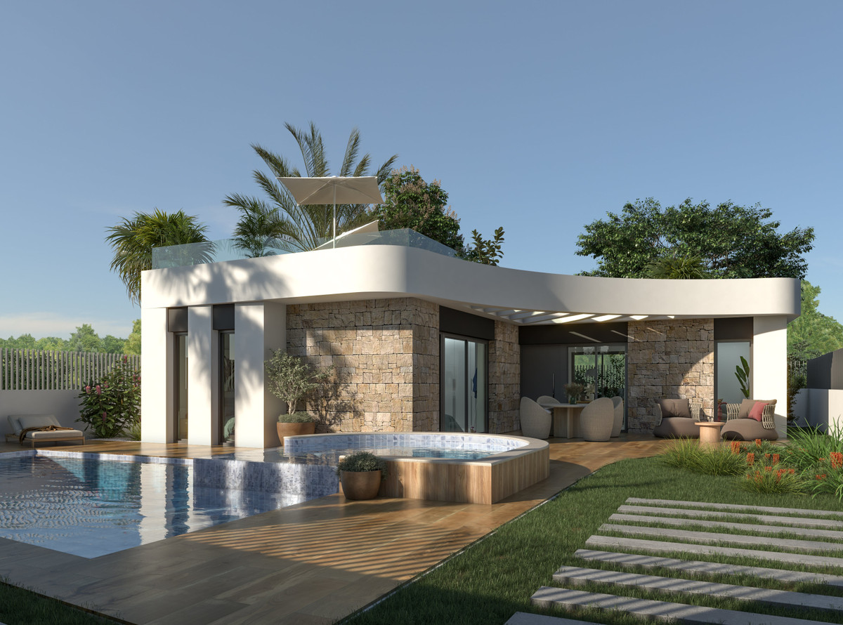 Villa de Lujo en Los Montesinos: Tu Oasis Mediterráneo, Descubra su villa soñada en Los Montesinos, Alicante. Disfrute de calidad, confort y eficiencia energética con piscina privada, solárium y un estilo de vida med