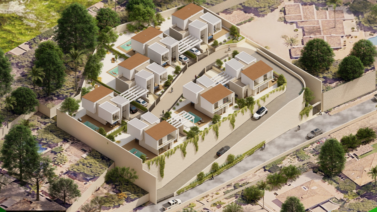 La Nucía: Villa de Lujo con Piscina Privada, Descubra villas de lujo en La Nucía, Alicante. Exclusivo complejo privado en Costa Blanca con 8 villas independientes, piscina privada y jardines. Disfrute de p