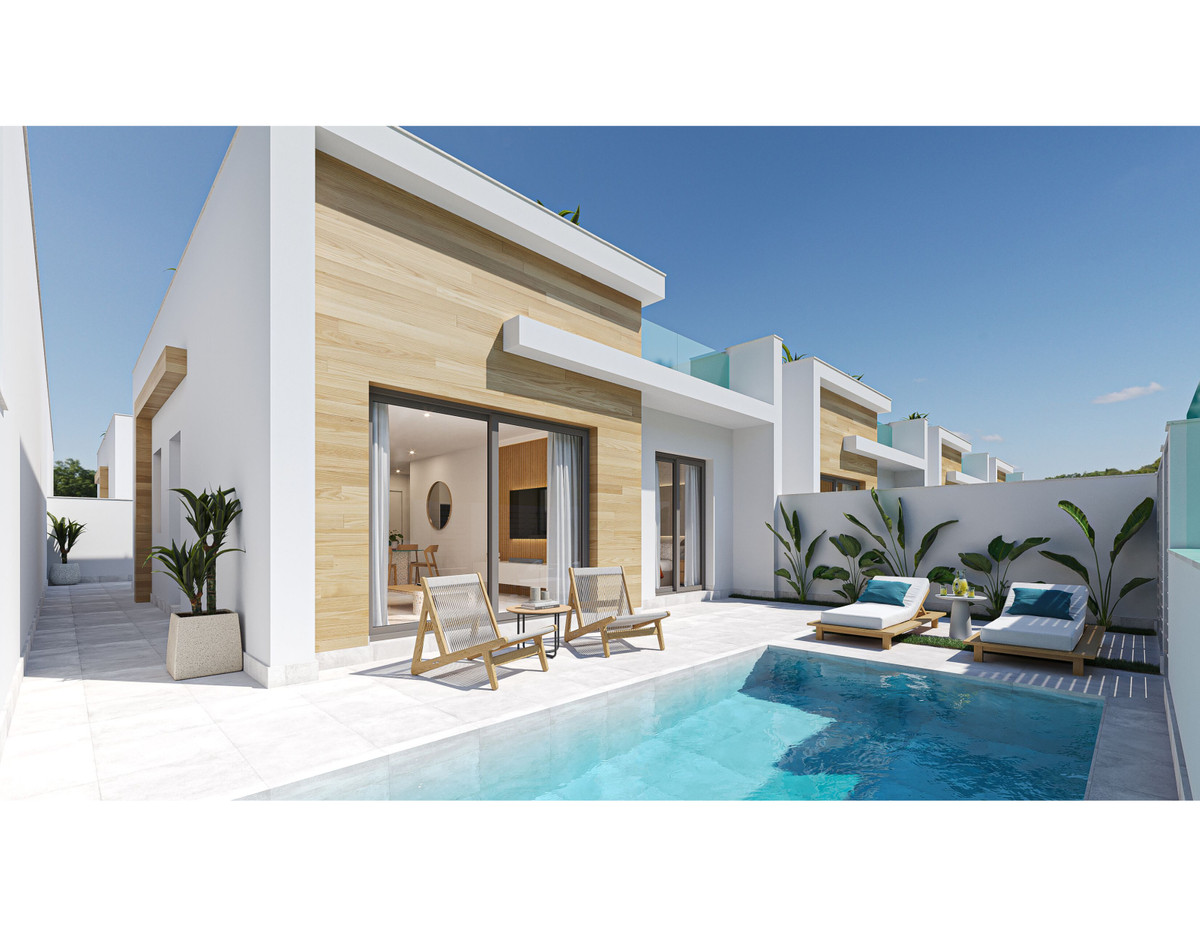 Villa de Lujo en Torre-Pacheco: Tu Paraíso Mediterráneo, Villas de lujo en Torre-Pacheco, Murcia. 6 exclusivas villas de obra nueva, 3 dormitorios, piscina privada y solárium. Vive el sueño mediterráneo desde 259.900€