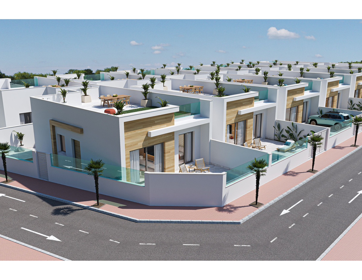 Villa de Lujo en Torre-Pacheco: Tu Paraíso Mediterráneo, Villas de lujo en Torre-Pacheco, Murcia. 6 exclusivas villas de obra nueva, 3 dormitorios, piscina privada y solárium. Vive el sueño mediterráneo desde 259.900€
