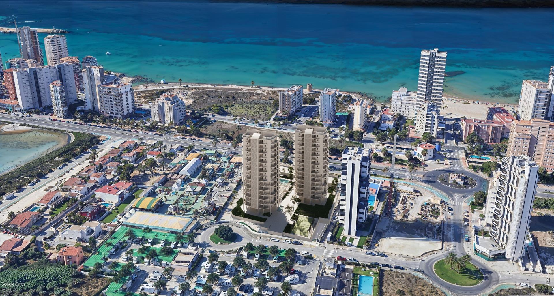 Apartamentos de nueva construcción en venta en Calpe, a 200 metros de la playa del Arenal