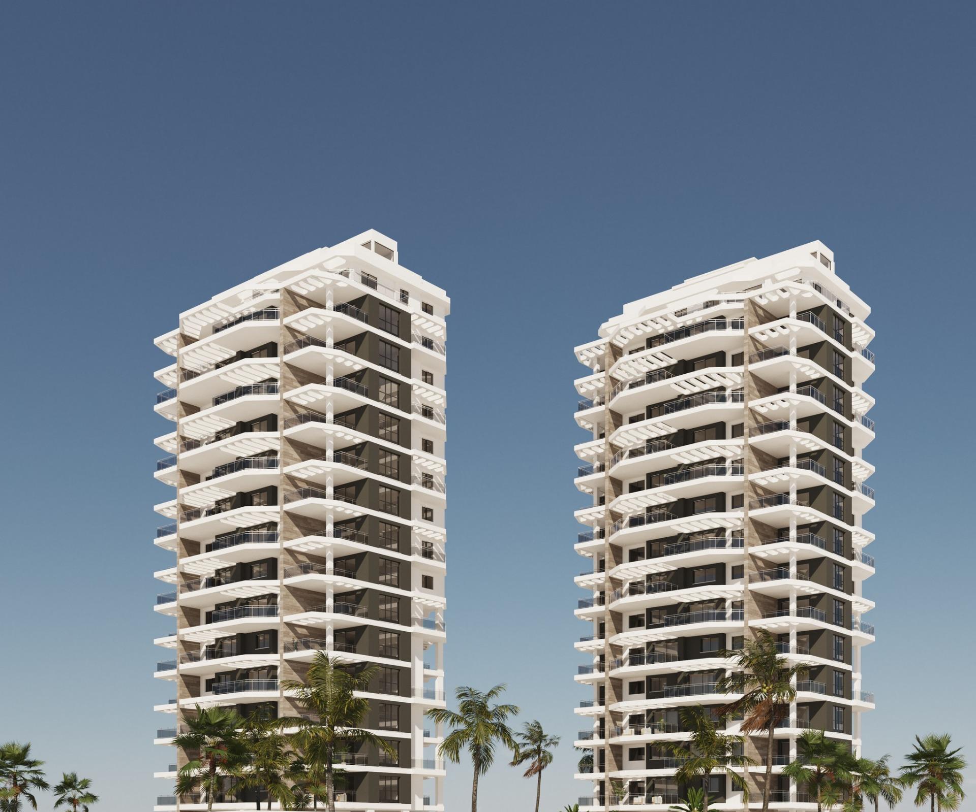 Apartamentos de nueva construcción en venta en Calpe, a 200 metros de la playa del Arenal
