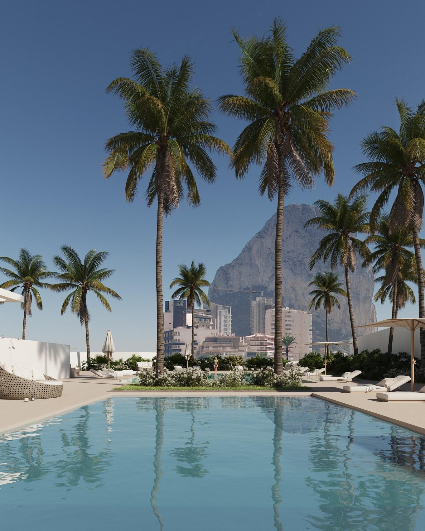 Apartamentos de nueva construcción en venta en Calpe, a 200 metros de la playa del Arenal