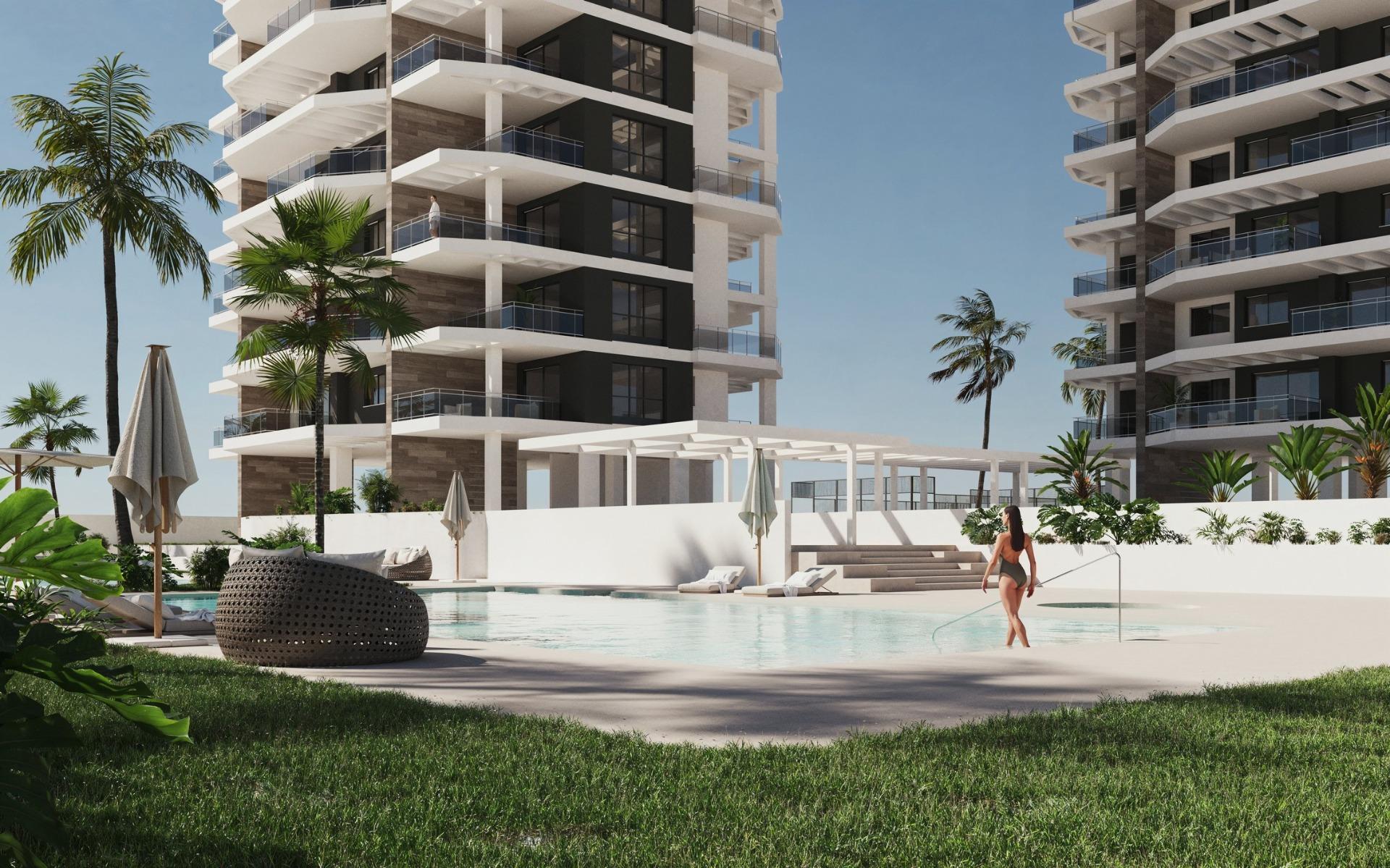 Apartamentos de nueva construcción en venta en Calpe, a 200 metros de la playa del Arenal