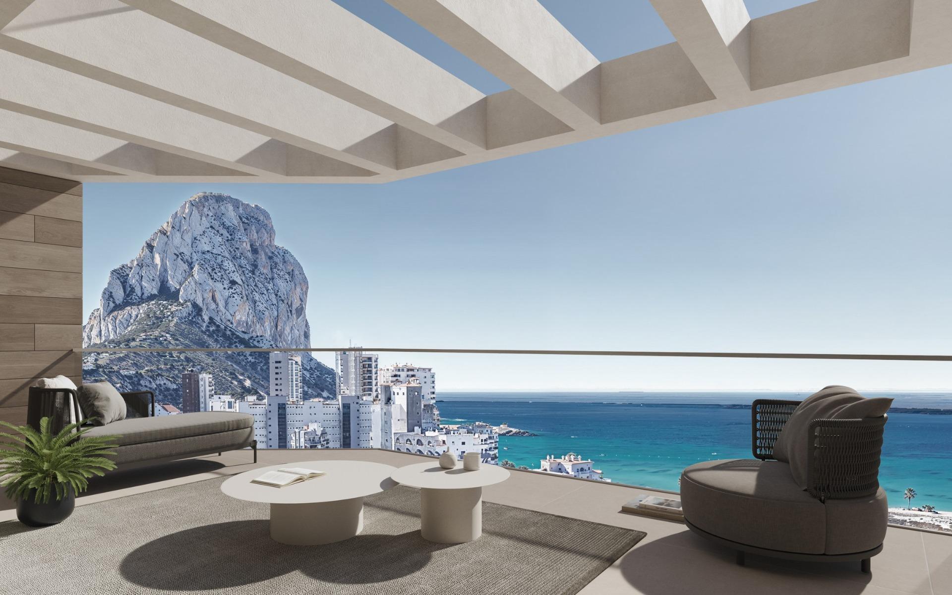 Apartamentos de nueva construcción en venta en Calpe, a 200 metros de la playa del Arenal