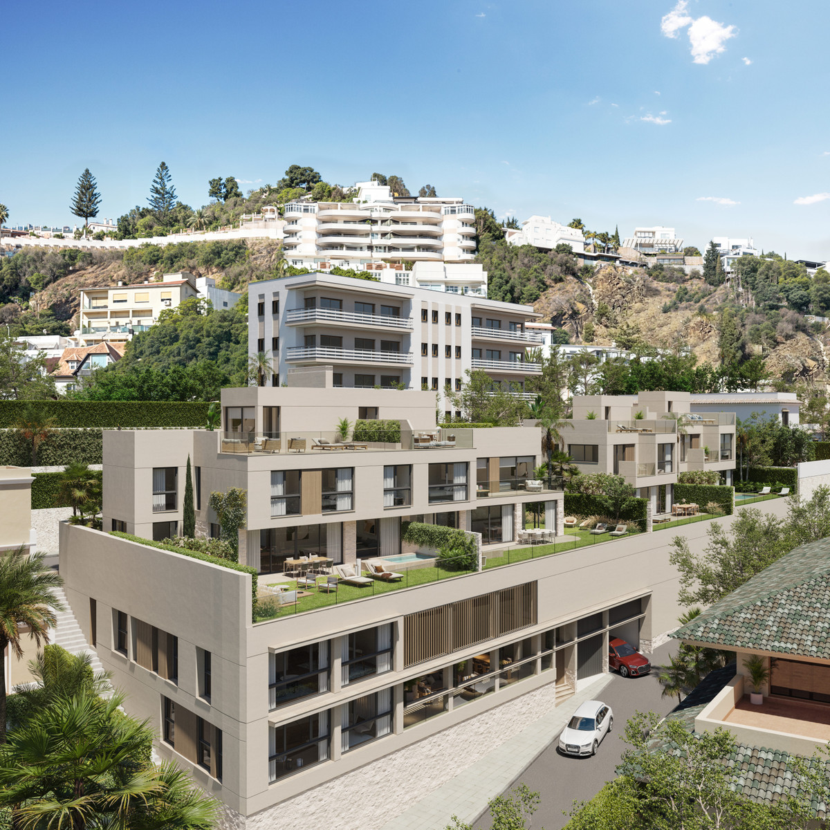 Monte Sancha: Lujo, Vistas al Mar y Ahorro Energético, Descubre el lujo residencial en Monte Sancha, Málaga. Apartamentos exclusivos con diseño vanguardista, vistas al mar, piscina privada y eficiencia energética. V