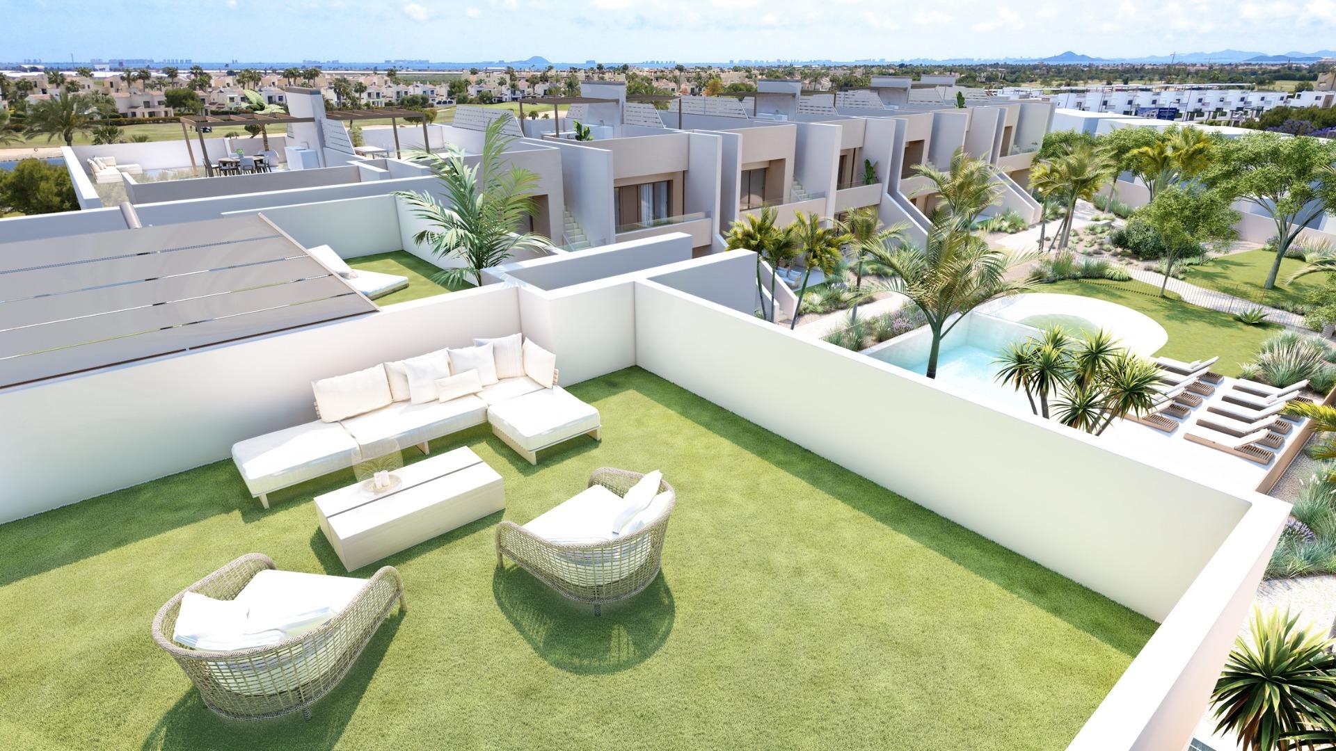 BUNGALOWS DE OBRA NUEVA EN RODA GOLF