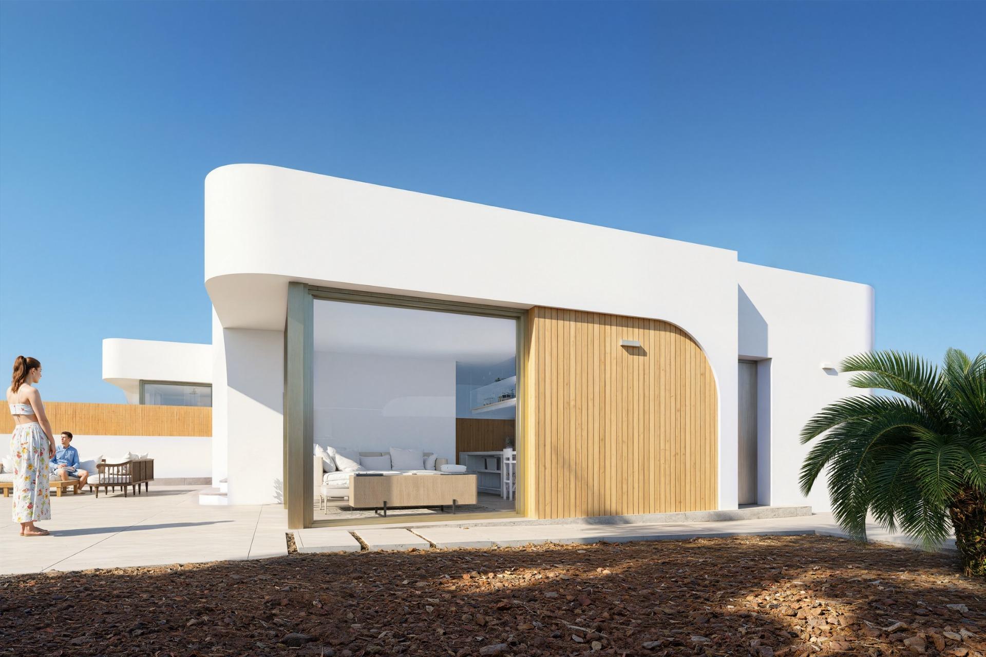 Complejo residencial de nueva construcción en Los Alcázares, en primera línea del campo de golf Serena