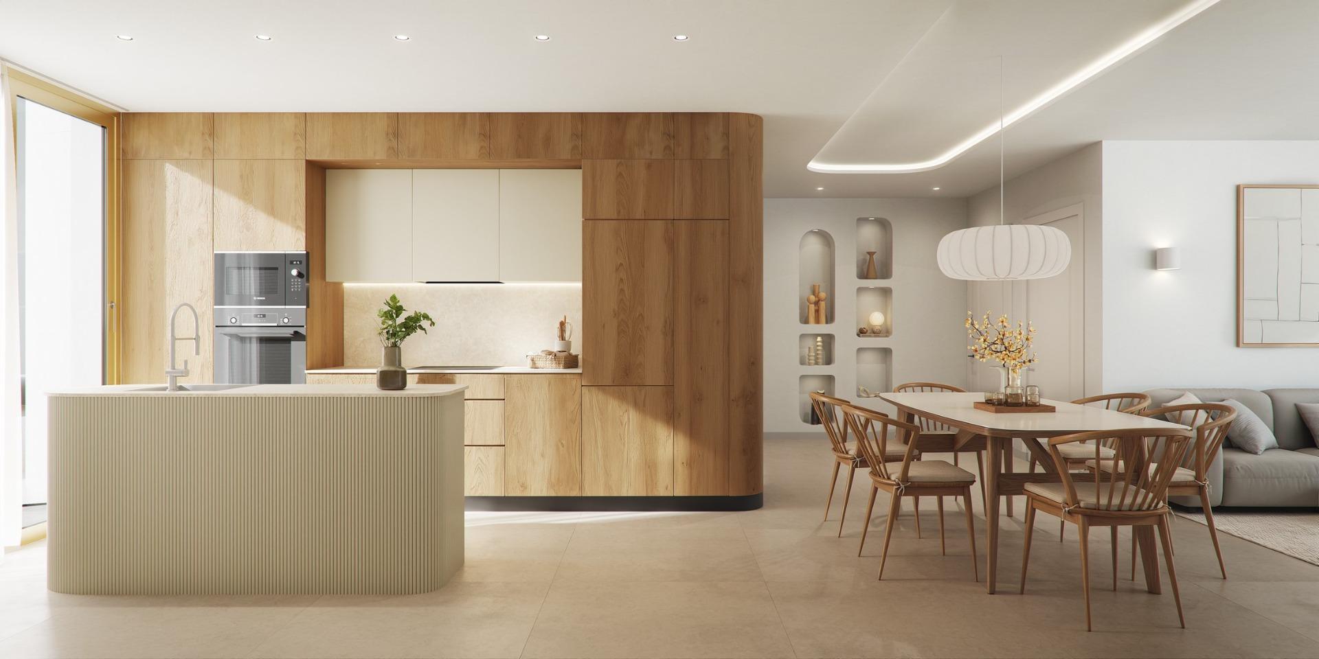 Complejo residencial de nueva construcción en Los Alcázares, en primera línea del campo de golf Serena