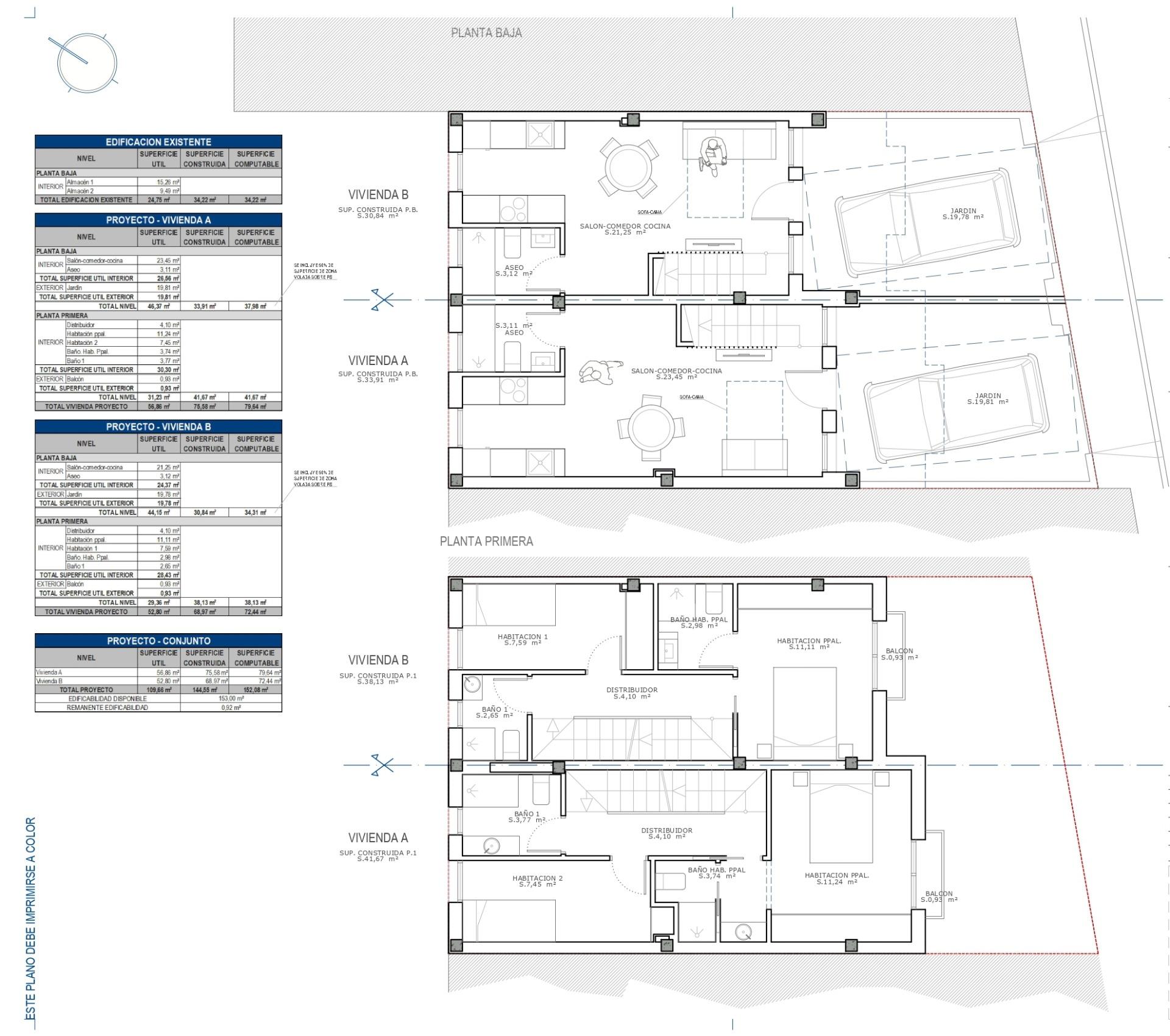 Casas adosadas de nueva construcción a 50 m de la playa en La Azohía, Cartagena