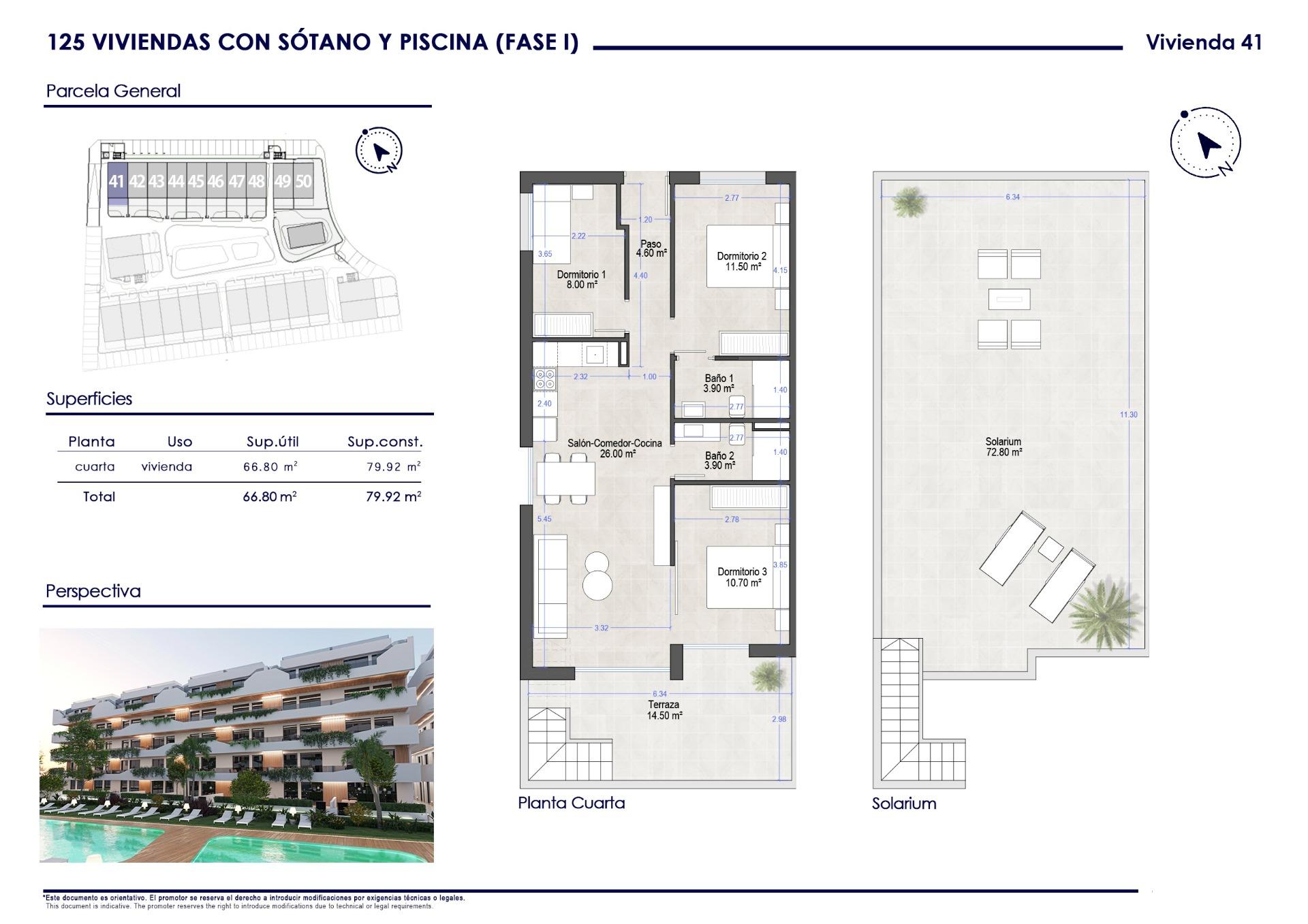 Apartamentos turísticos de nueva construcción en Santiago de la Ribera, San Javier, a solo 750 m de la playa