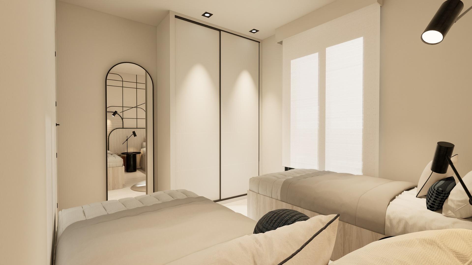 Tu Hogar de Ensueño en Pilar de la Horadada, Bungalows obra nueva en Pilar de la Horadada, Costa Blanca Sur. 3 hab, 2 baños. Jardines/solárium. Vive el Mediterráneo. ¡Invierte hoy!