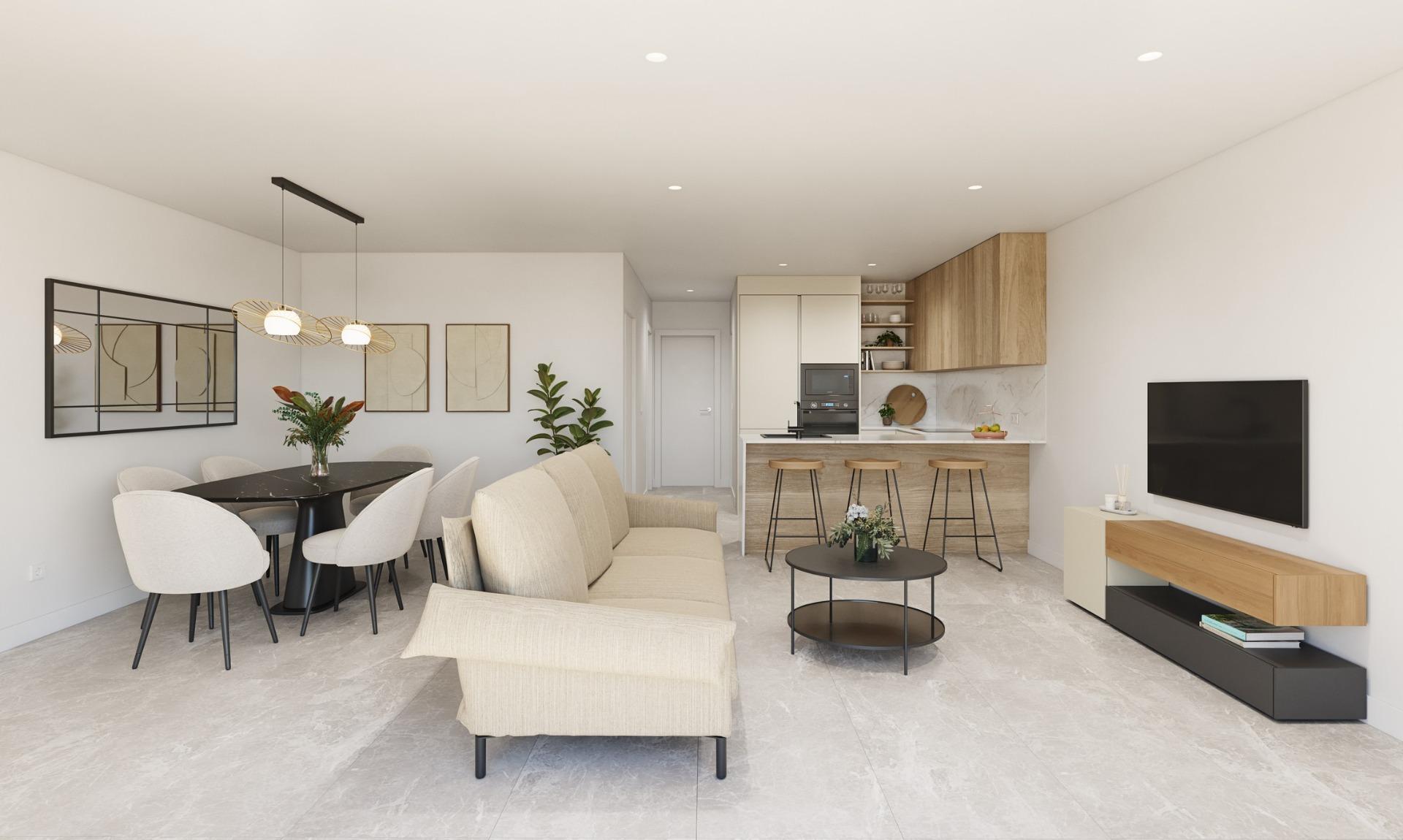 Tu Oasis en Pilar de la Horadada, Bungalows obra nueva en Pilar de la Horadada, Costa Blanca Sur. Diseño moderno, 2 hab, 2 baños. Cerca de playas y servicios. ¡Tu hogar ideal!