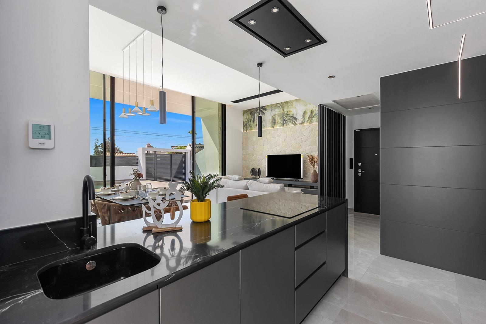 Villa en Venta en Torrevieja, Villa obra nueva en Torrevieja, Costa Blanca Sur. 3 hab, 2 baños, piscina privada. Vive el Mediterráneo con estilo y confort. ¡Tu hogar ideal!