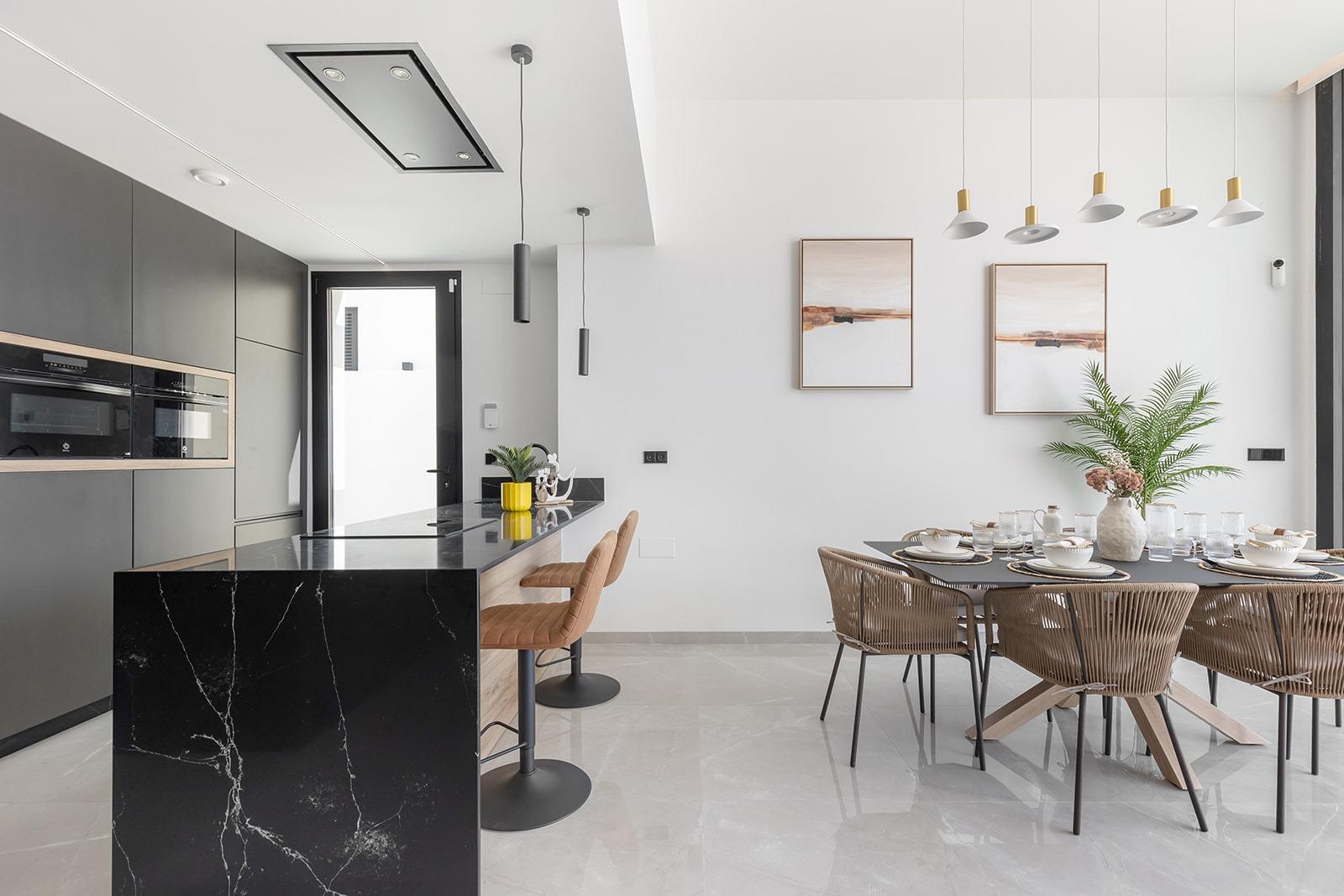 Villa en Venta en Torrevieja, Villa obra nueva en Torrevieja, Costa Blanca Sur. 3 hab, 2 baños, piscina privada. Vive el Mediterráneo con estilo y confort. ¡Tu hogar ideal!