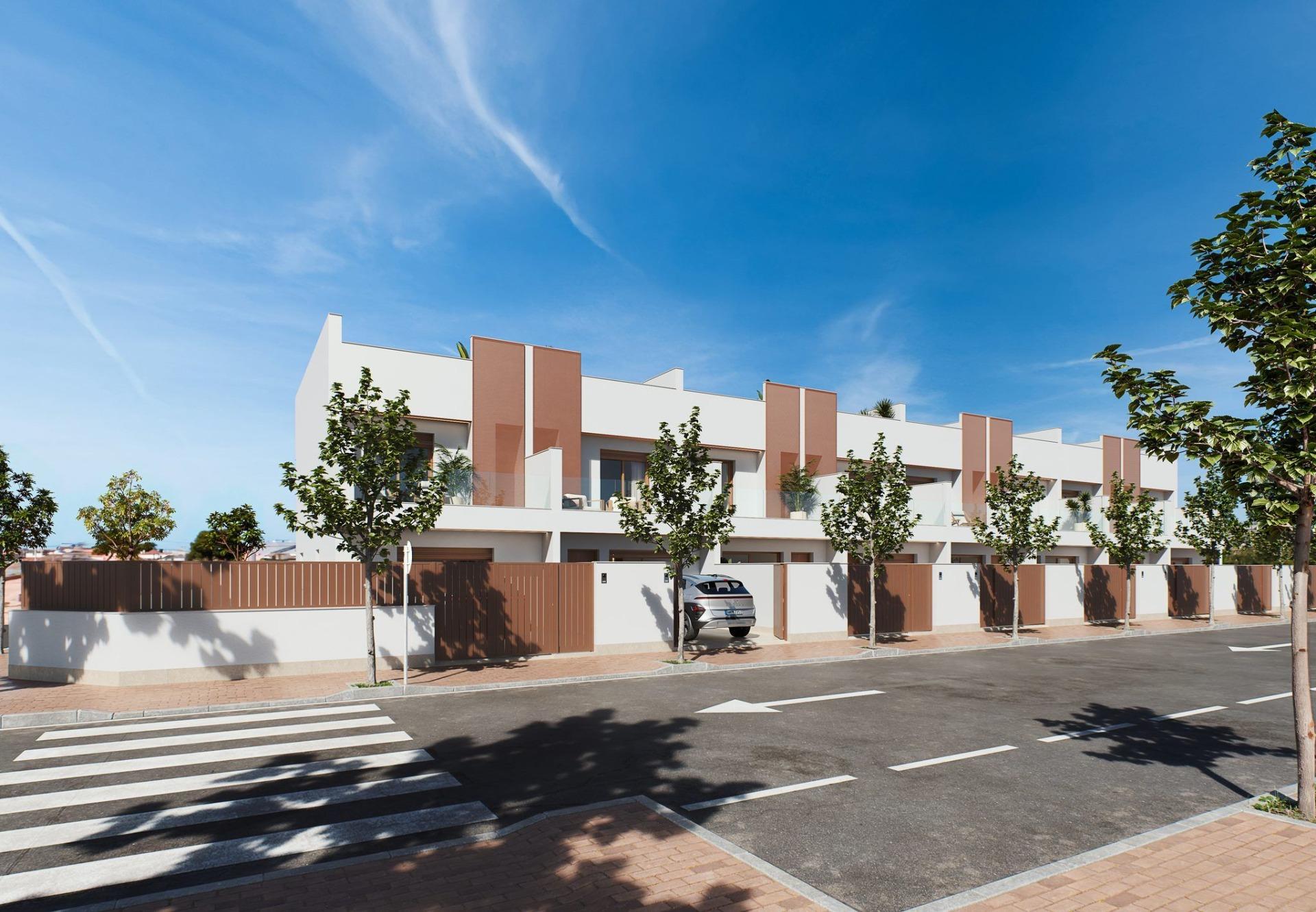 Tu Adosado de Lujo con Piscina en la Costa Cálida, Descubre 8 adosados de diseño contemporáneo en San Pedro del Pinatar, Murcia. Con 3 dormitorios, piscina privada, solárium y a minutos de la playa. ¡Tu sueño en