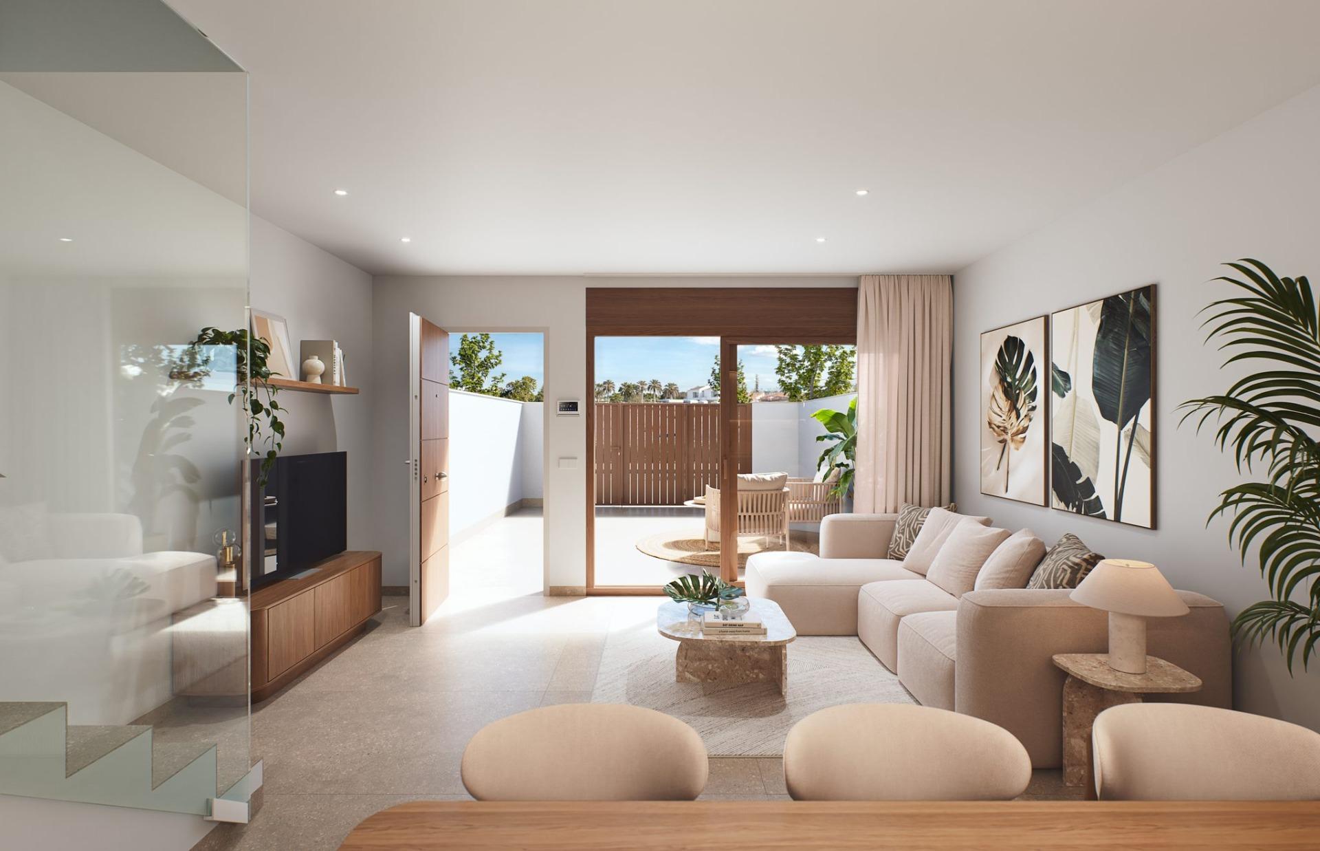 Tu Adosado de Lujo con Piscina en la Costa Cálida, Descubre 8 adosados de diseño contemporáneo en San Pedro del Pinatar, Murcia. Con 3 dormitorios, piscina privada, solárium y a minutos de la playa. ¡Tu sueño en