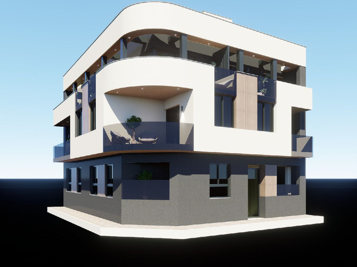 Torrevieja: Lujo Moderno a Pasos del Mar y Playa, Descubra exclusivos apartamentos de nueva construcción en Torrevieja, Costa Blanca. A 650m de Playa del Cura. 2 dorm, 2 baños, piscina, licencia turística. ¡Ide