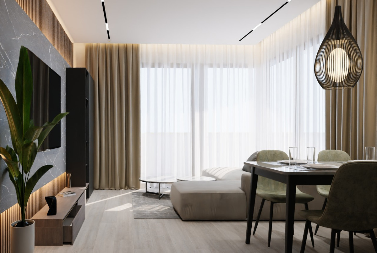 Torrevieja: Moderno Apartamento a Pasos del Mar, Apartamento de 1 dorm. en Torrevieja, obra nueva, a pasos de Playa del Cura y Los Locos. Con piscina, solárium y licencia turística. ¡Ideal para vivir o inverti