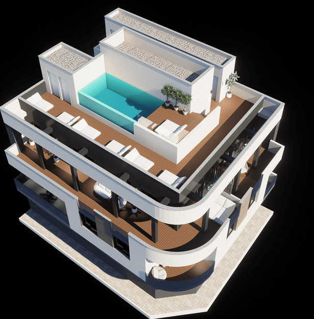 Torrevieja: Moderno Apartamento a Pasos del Mar, Apartamento de 1 dorm. en Torrevieja, obra nueva, a pasos de Playa del Cura y Los Locos. Con piscina, solárium y licencia turística. ¡Ideal para vivir o inverti