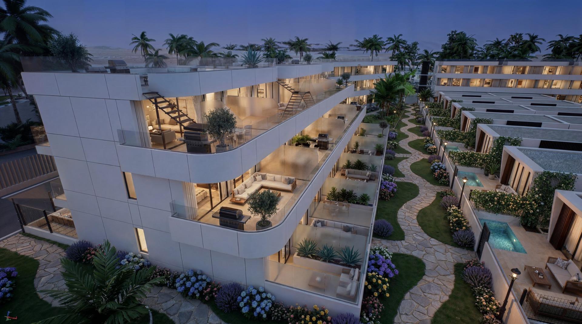 Ático de Lujo en Vera Playa: Vistas y Playa Privada, Ático de lujo en venta en primera línea de Vera Playa, Costa de Almería. Disfrute de 1 dormitorio, terraza privada con vistas al mar y acceso a playa exclusiva.