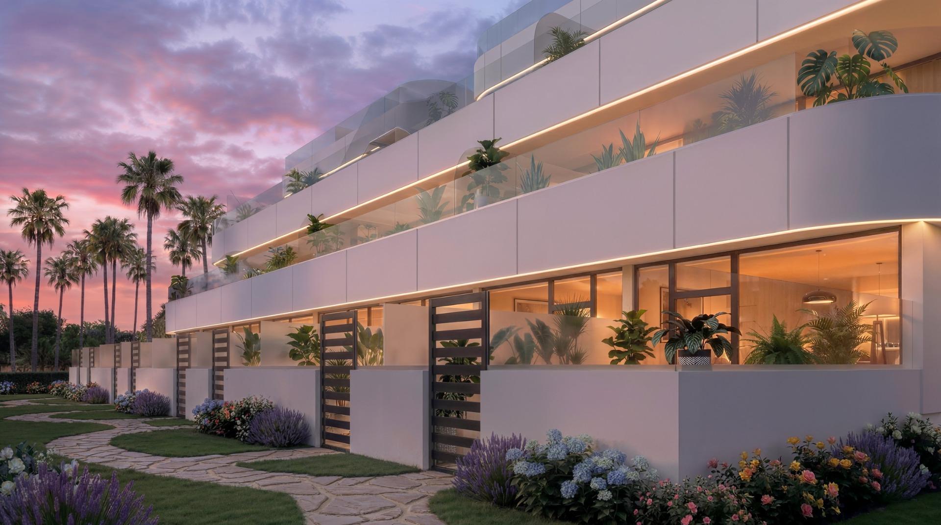 Vera Playa: Lujo Costero con Playa Privada, Apartamento de lujo en Vera Playa, Almería. Disfrute de vida costera en primera línea con acceso directo al mar. 1 hab, 1 baño por 170.000€. Terrazas, vistas al