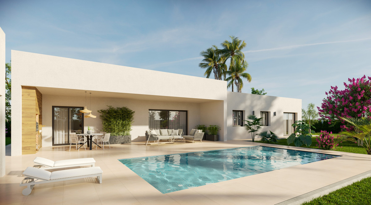 Villa de Lujo Sostenible en Aspe, Alicante, Villa de lujo y sostenible en Aspe, Alicante. Disfruta de diseño vanguardista, piscina, barbacoa y eficiencia energética cerca de la costa. ¡Tu hogar soñado!