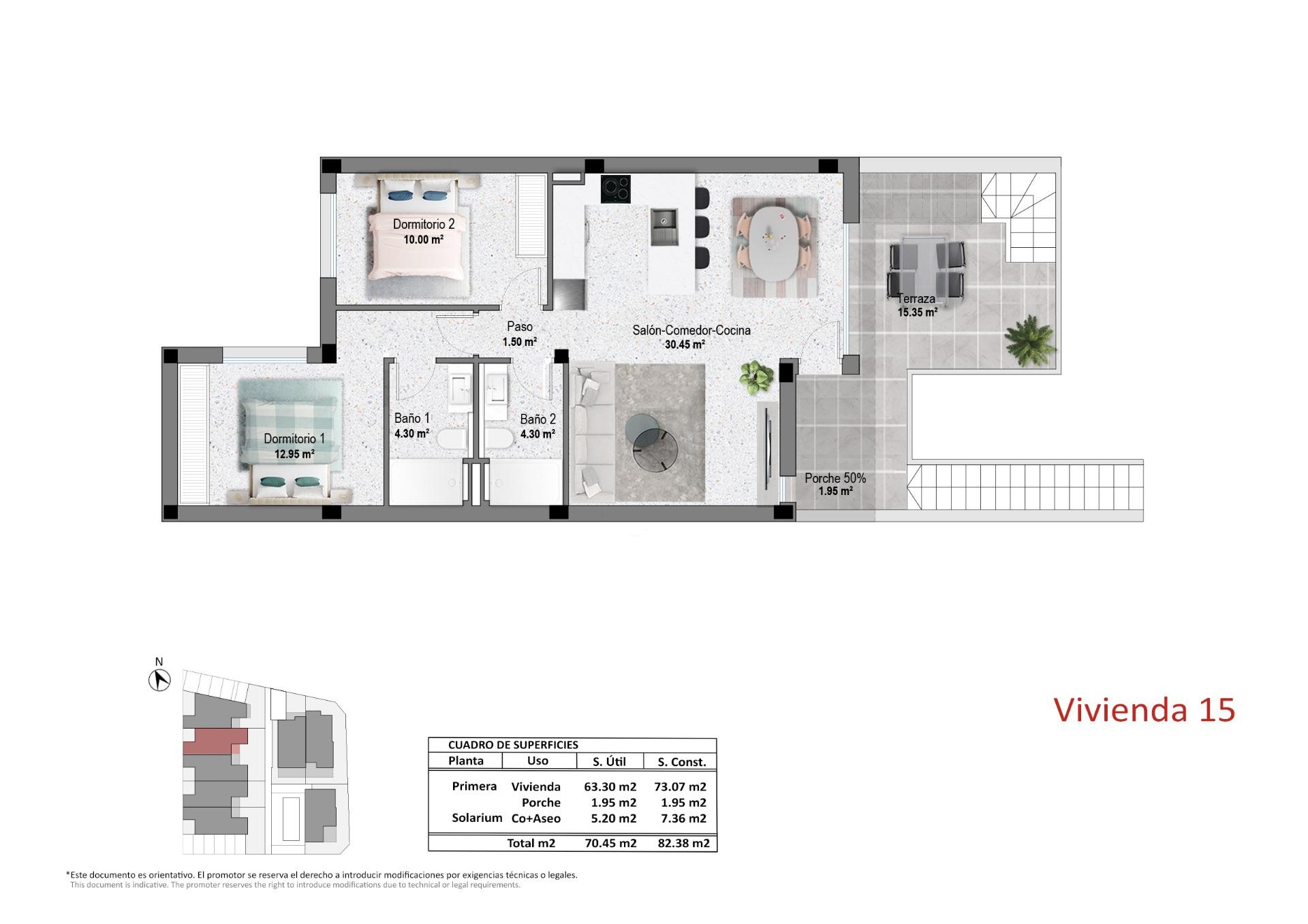 Pilar de la Horadada: Lujo Costero a Estrenar, Bungalows de obra nueva en Pilar de la Horadada, Costa Blanca Sur. Lujo a 3km de playas, con terraza o solárium privado. Acabados premium. ¡Tu vida mediterránea