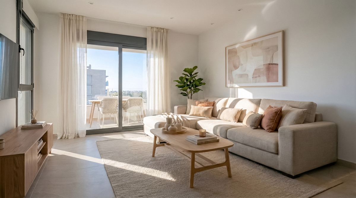 Benijófar: Lujo y Confort en la Costa Blanca, Apartamentos de lujo en Benijófar, Costa Blanca. Disfruta de la tranquilidad, playas y golf. Viviendas de 1-3 dormitorios con terraza, piscina y parking. ¡Tu ho