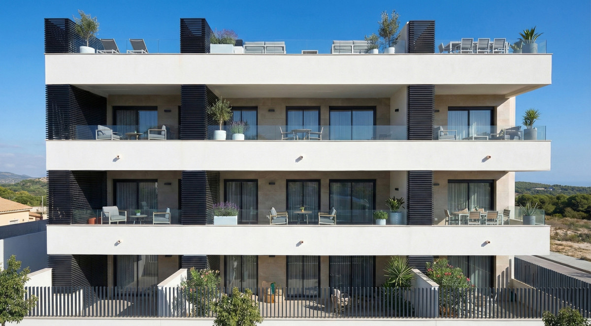 Benijófar: Lujo y Confort en la Costa Blanca, Apartamentos de lujo en Benijófar, Costa Blanca. Disfruta de la tranquilidad, playas y golf. Viviendas de 1-3 dormitorios con terraza, piscina y parking. ¡Tu ho