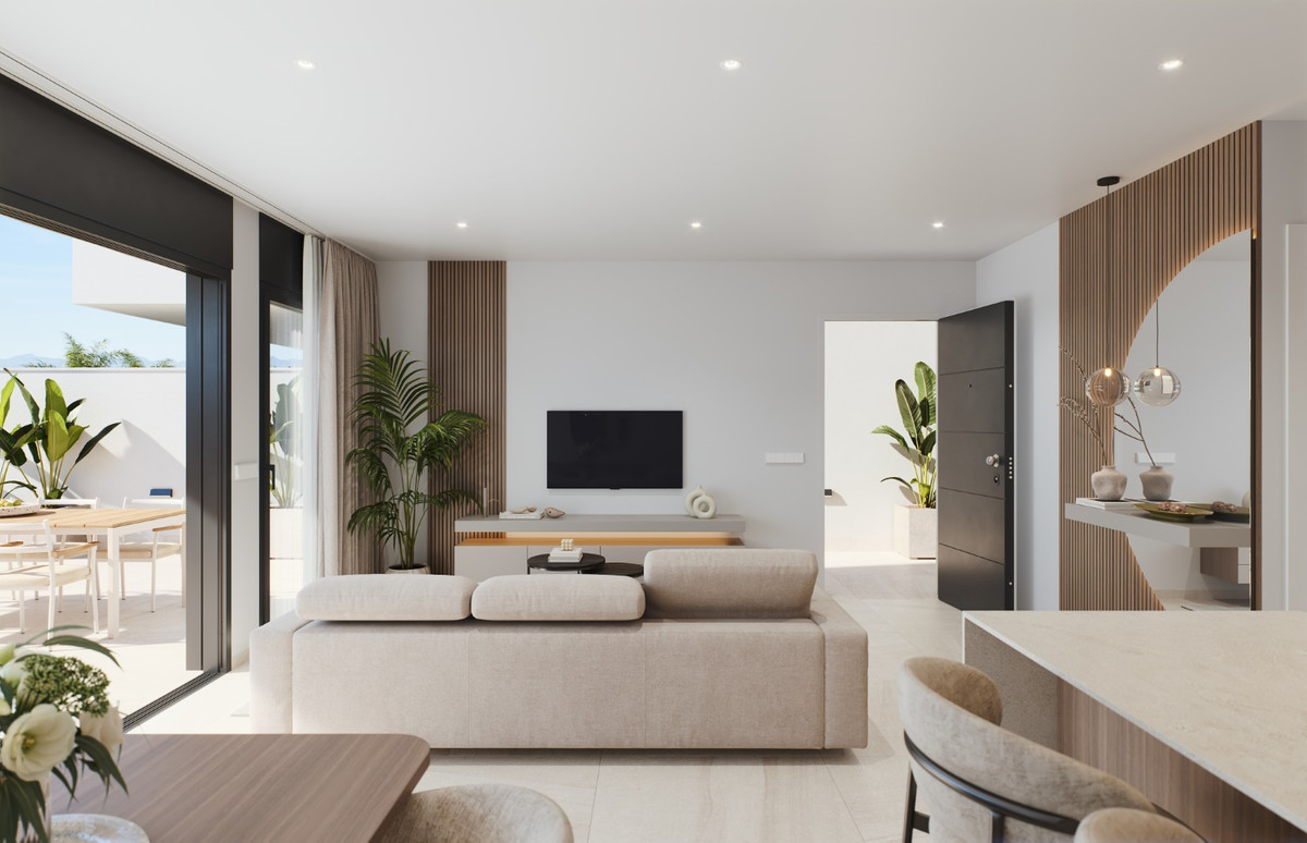 Villa de Lujo: Vive entre Dos Mares en San Pedro, Villa de lujo en San Pedro del Pinatar, Murcia. Diseño minimalista, 4 hab/4 baños, piscina y jardín. Vive entre dos mares, a 5 min del mar. Tu oasis costero.