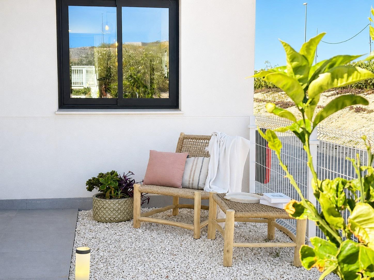 Altaona Golf, Murcia: Tu Adosado de Lujo y Naturaleza, Adosado de nueva construcción en Altaona Golf Resort, Murcia. Disfrute de un estilo de vida mediterráneo en la Costa Cálida. 3 dormitorios, piscina, seguridad 2