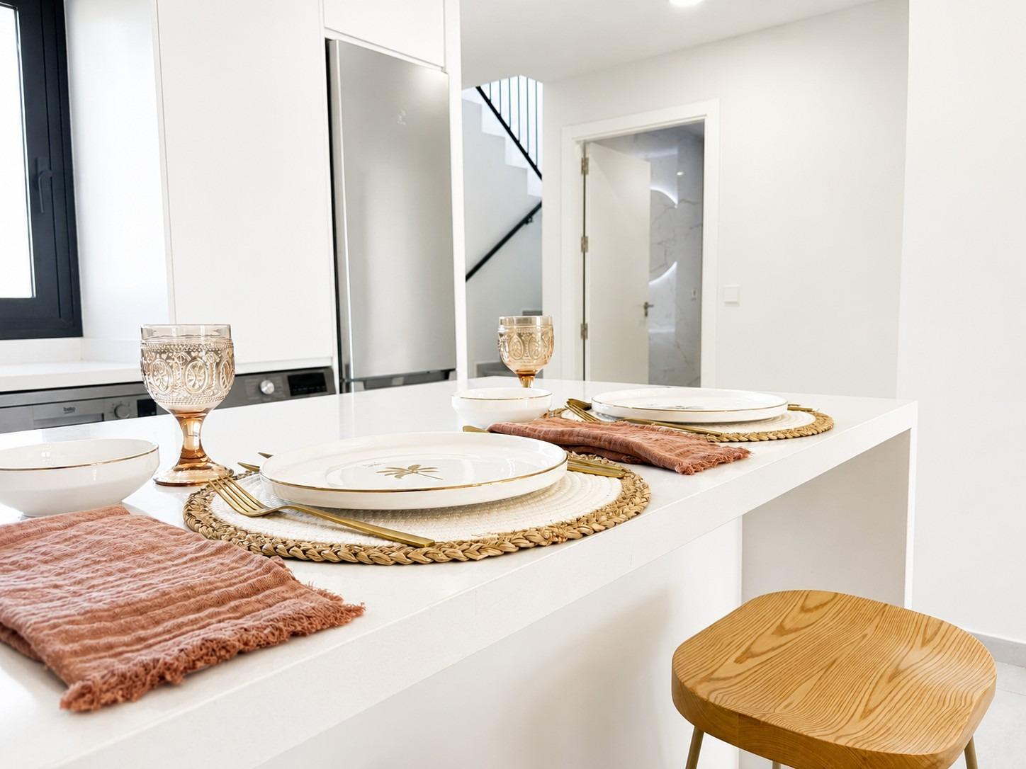 Altaona Golf, Murcia: Tu Adosado de Lujo y Naturaleza, Adosado de nueva construcción en Altaona Golf Resort, Murcia. Disfrute de un estilo de vida mediterráneo en la Costa Cálida. 3 dormitorios, piscina, seguridad 2