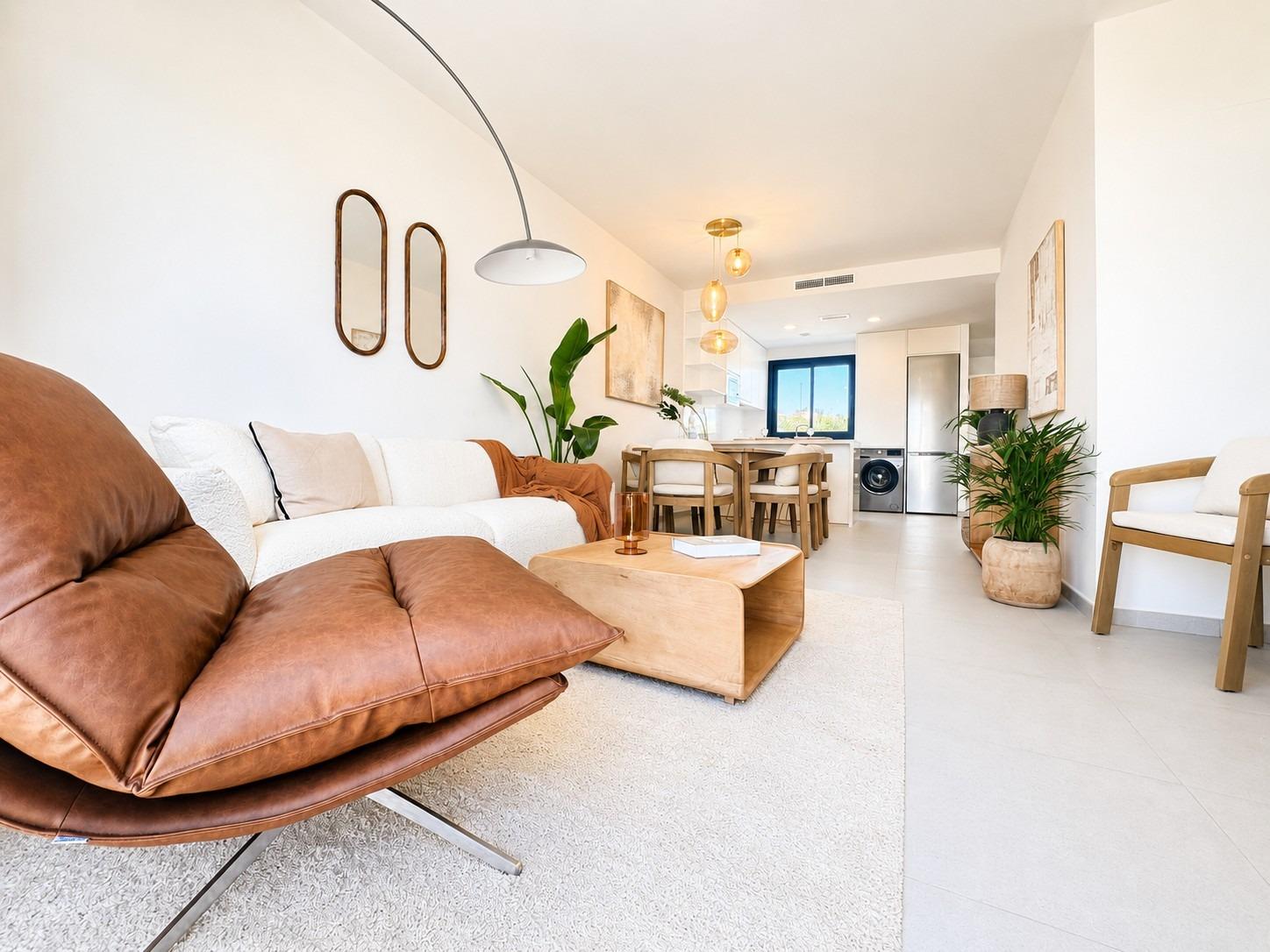 Altaona Golf, Murcia: Tu Adosado de Lujo y Naturaleza, Adosado de nueva construcción en Altaona Golf Resort, Murcia. Disfrute de un estilo de vida mediterráneo en la Costa Cálida. 3 dormitorios, piscina, seguridad 2
