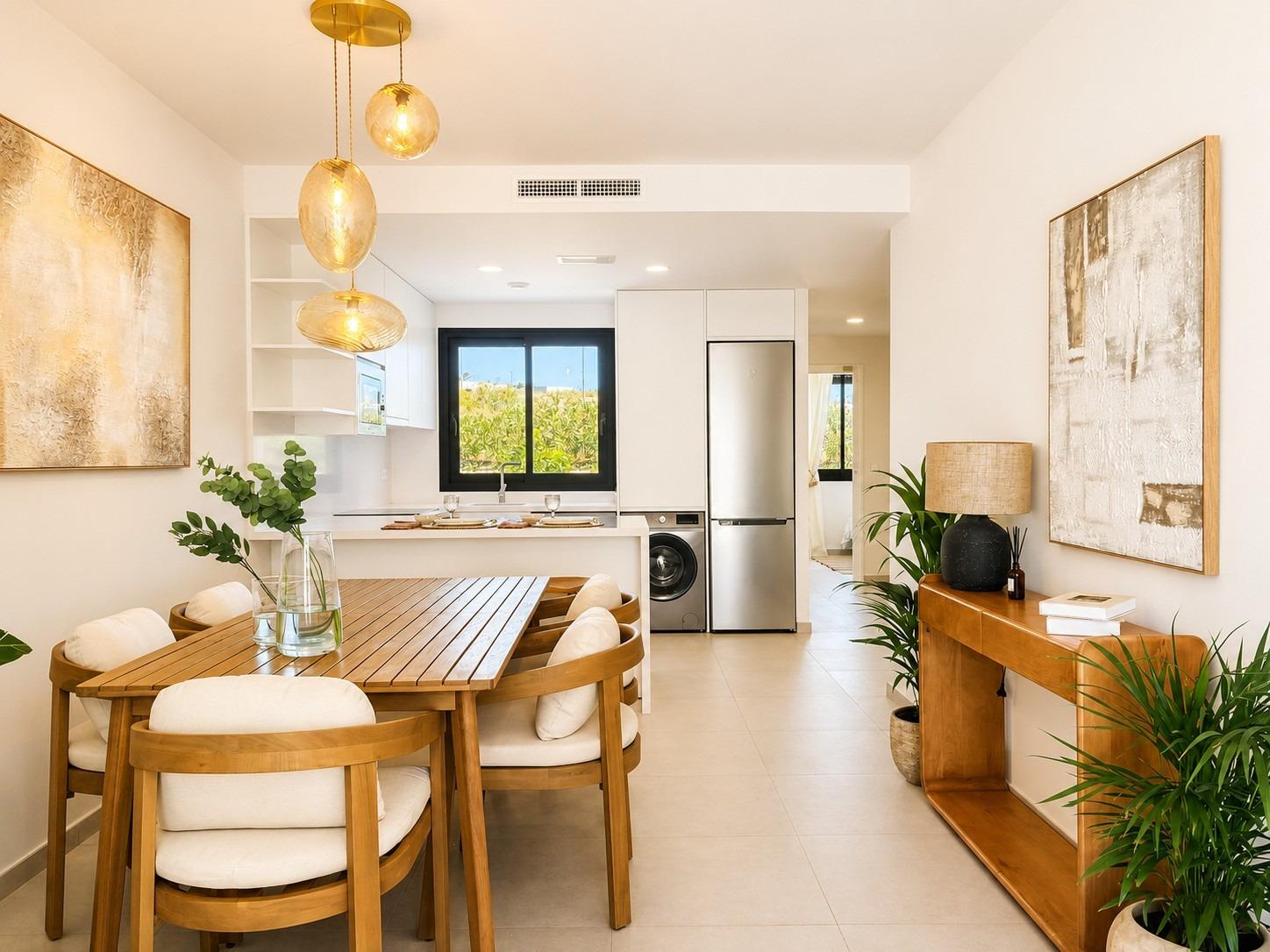 Altaona Golf, Murcia: Tu Adosado de Lujo y Naturaleza, Adosado de nueva construcción en Altaona Golf Resort, Murcia. Disfrute de un estilo de vida mediterráneo en la Costa Cálida. 3 dormitorios, piscina, seguridad 2