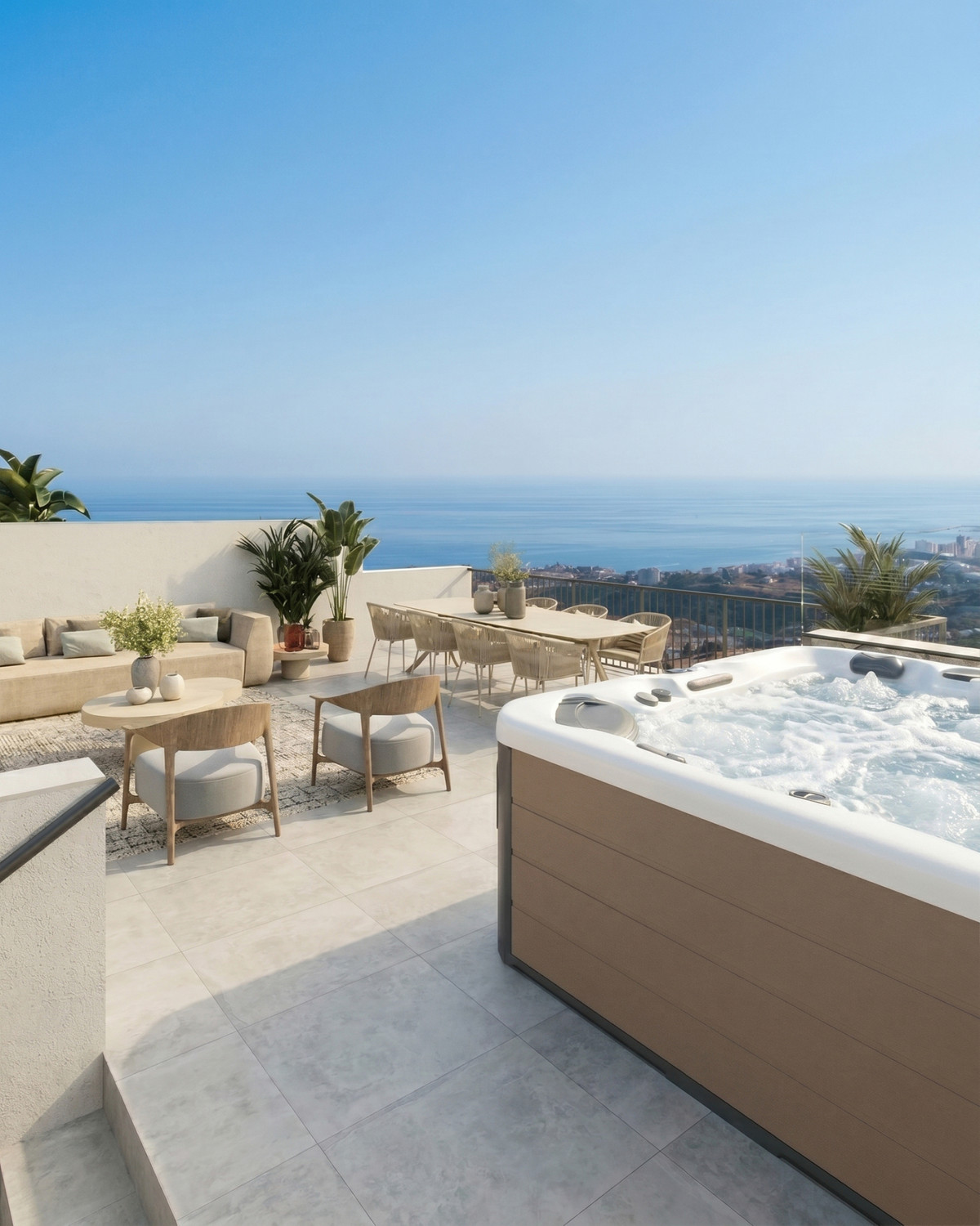 Mijas: Villas Boutique con Vistas Panorámicas al Mar, Descubre 32 villas de lujo en Buenavista, Mijas. Vistas panorámicas al mar, 3-4 dormitorios en-suite, terrazas amplias y rooftop con jacuzzi. Vive el lujo en la