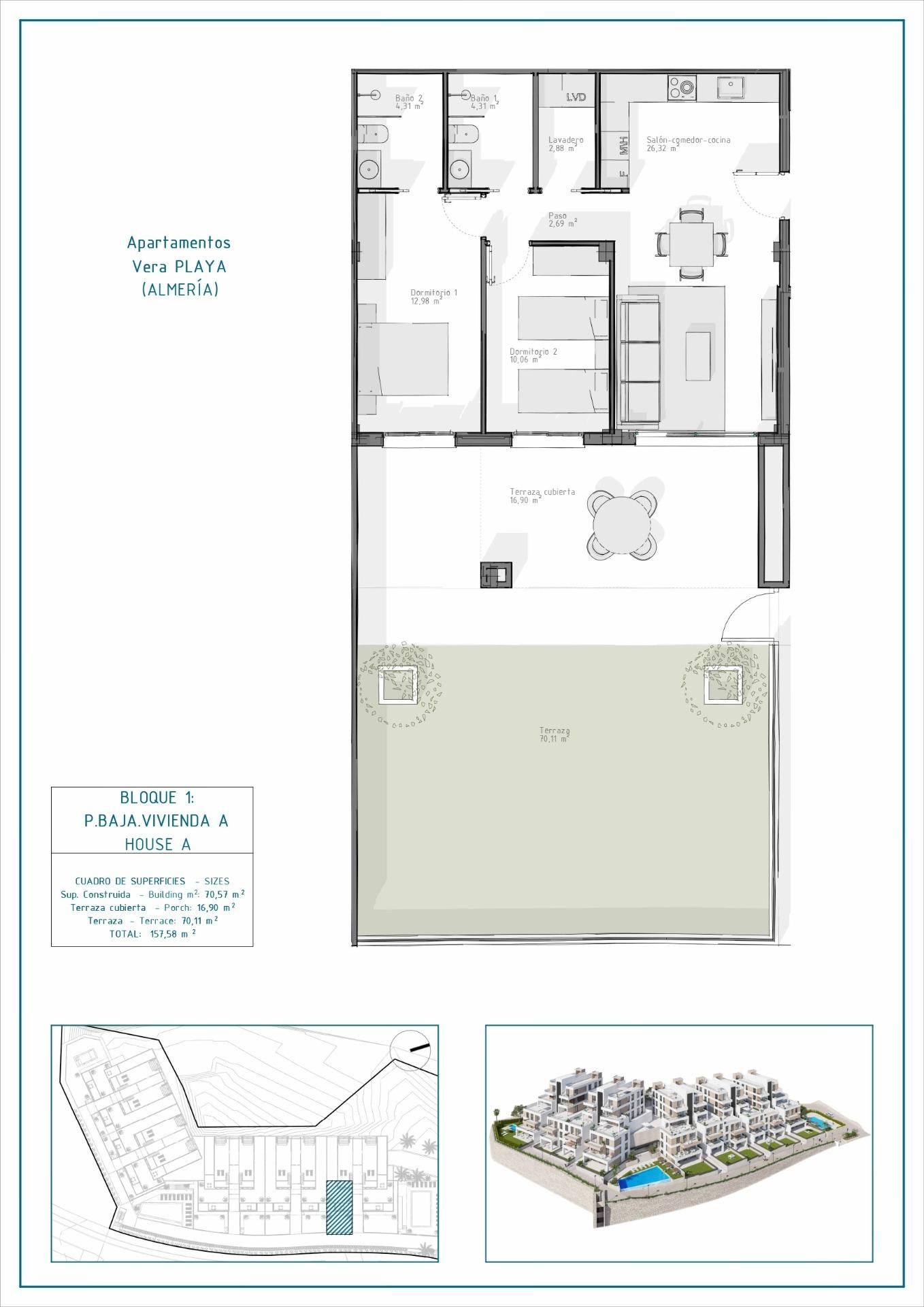 Apartamento en Venta en Vera