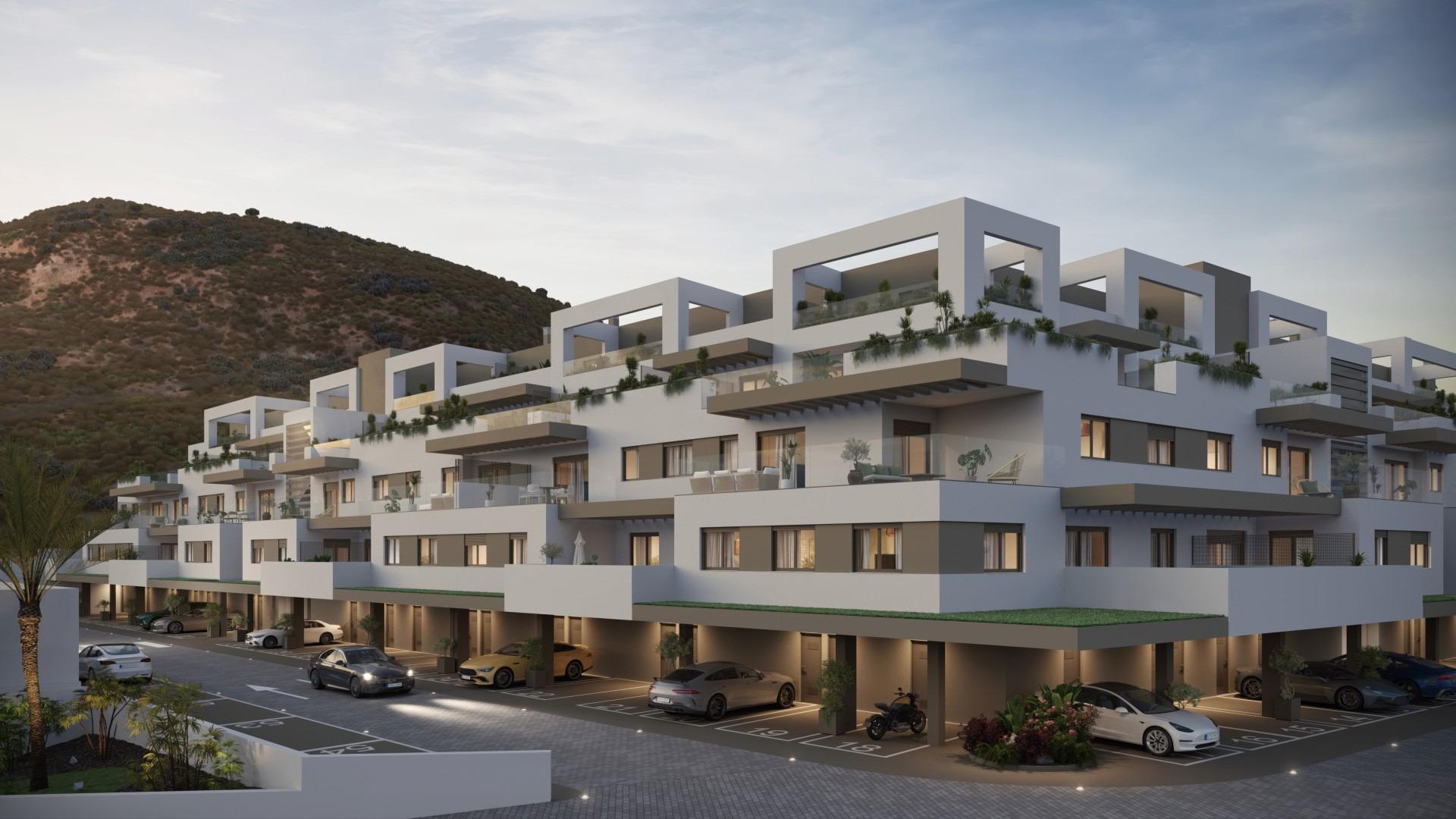 Apartamentos de nueva construcción con vistas al mar y al golf en Pulpí, Almería