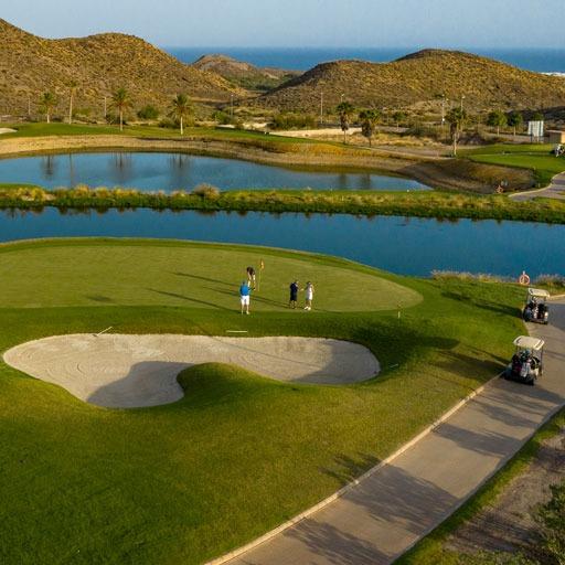 Apartamentos de nueva construcción con vistas al mar y al golf en Pulpí, Almería