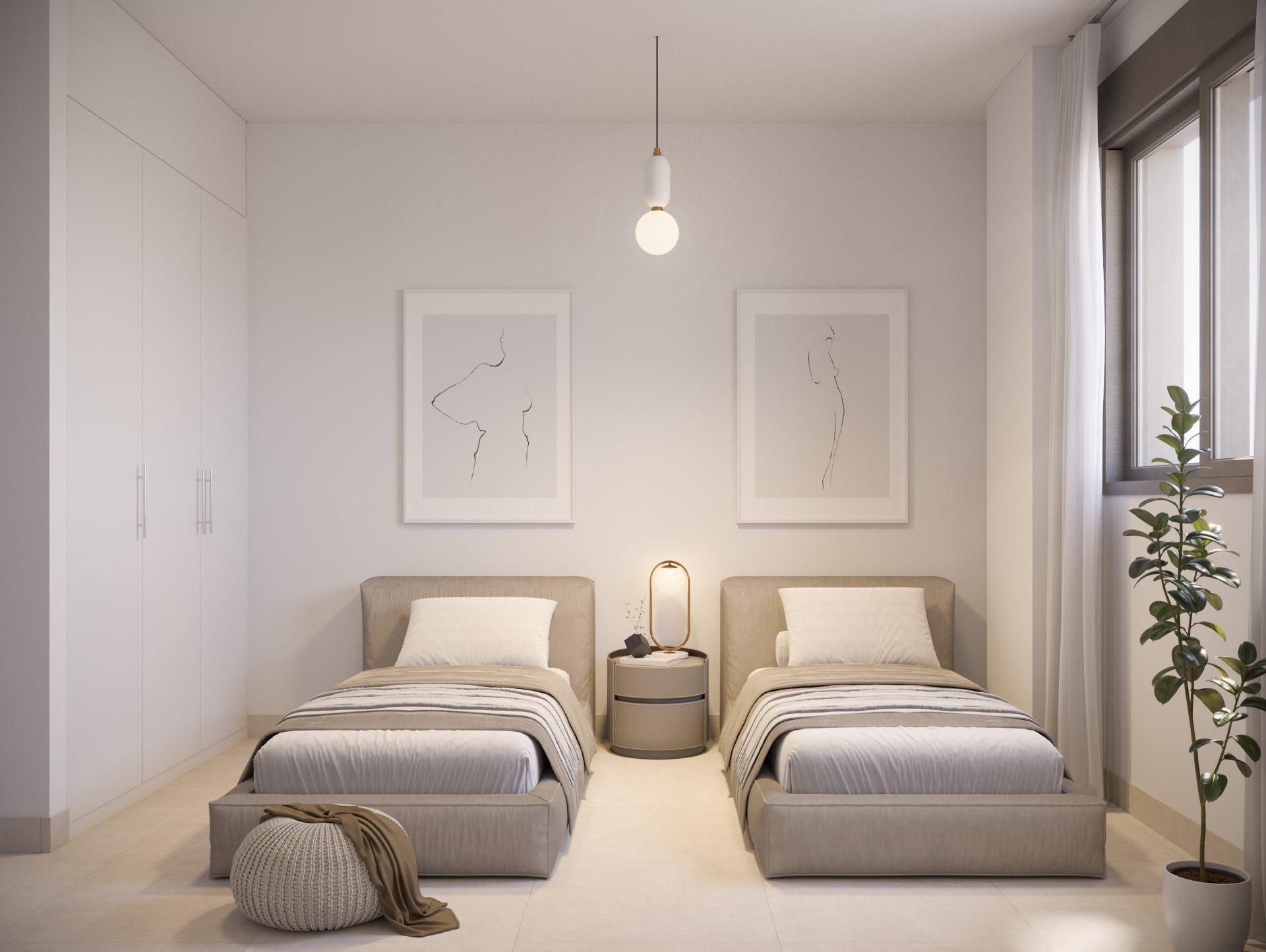 Apartamentos de nueva construcción con vistas al mar y al golf en Pulpí, Almería