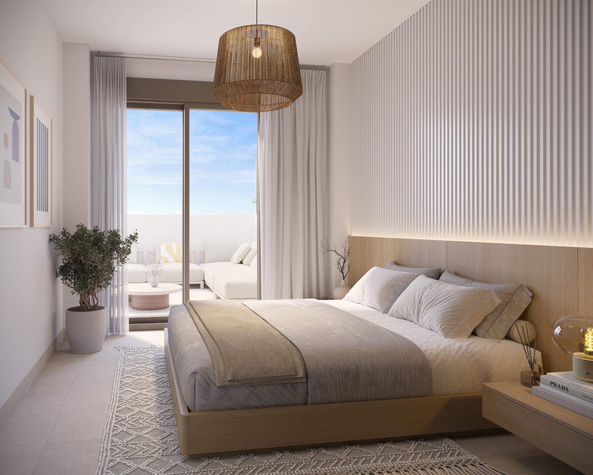 Apartamentos de nueva construcción con vistas al mar y al golf en Pulpí, Almería