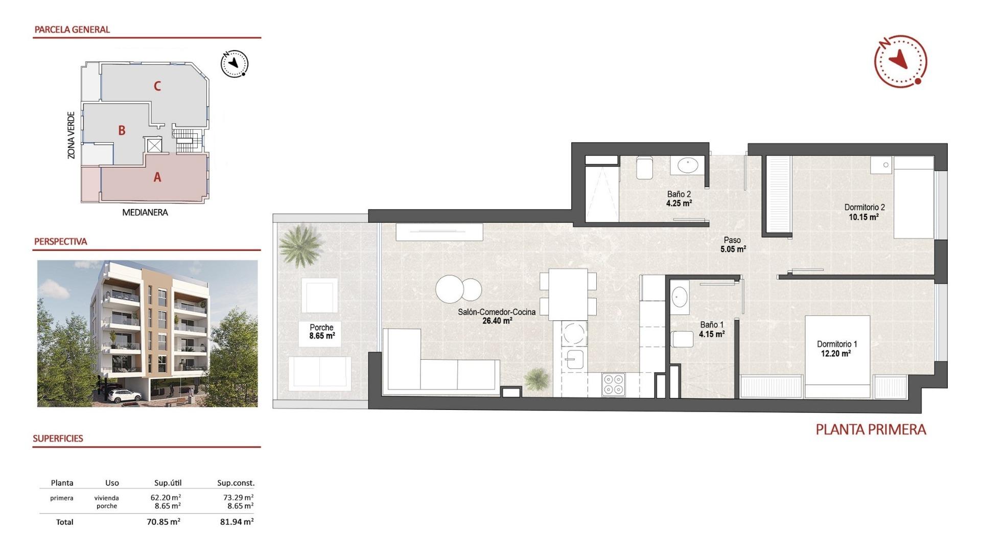 Apartamentos de nueva construcción con licencia turística cerca de la playa en Lo Pagán, San Pedro del Pinatar
