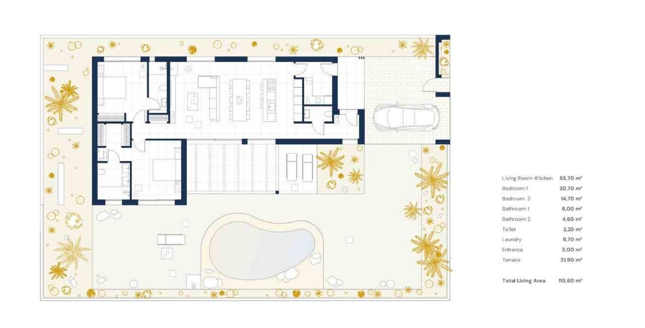 Villa en Venta en Baños y Mendigo
