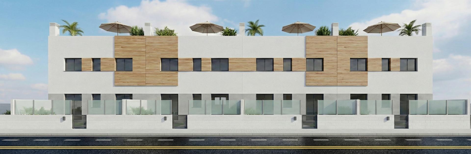 Modernos apartamentos y áticos con solárium en San Javier, cerca del Mar Menor