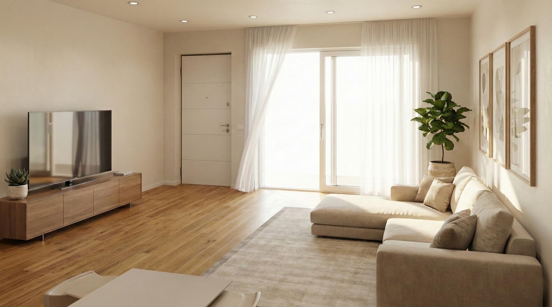 Modernos apartamentos y áticos con solárium en San Javier, cerca del Mar Menor