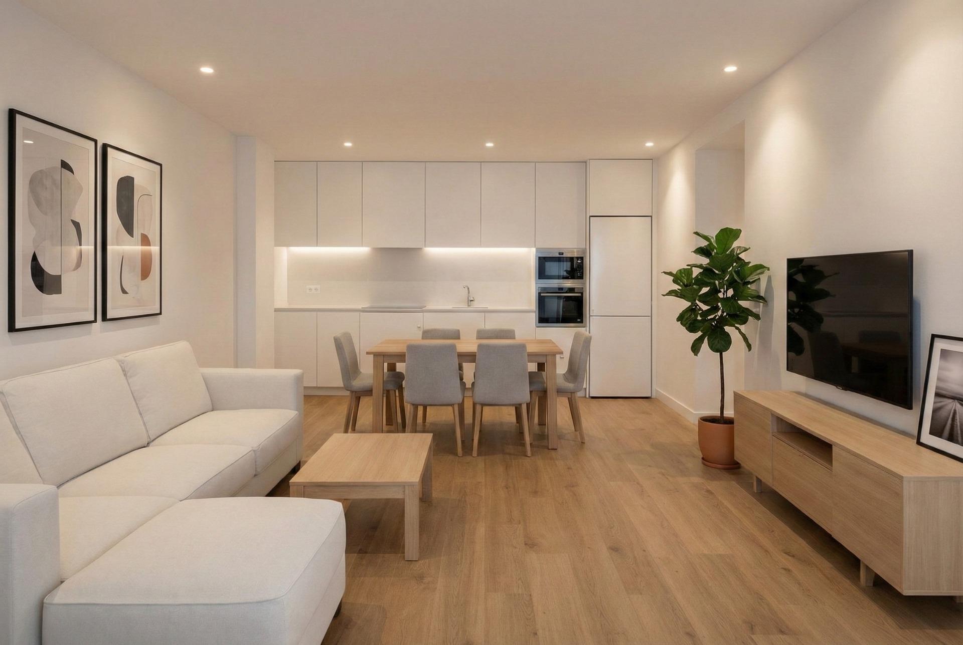 Modernos apartamentos y áticos con solárium en San Javier, cerca del Mar Menor