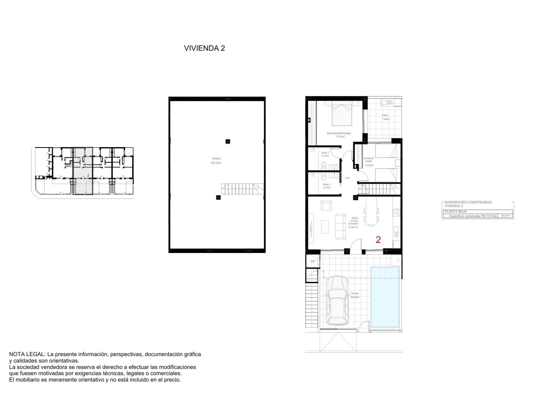 Casa en Venta en San Pedro del Pinatar