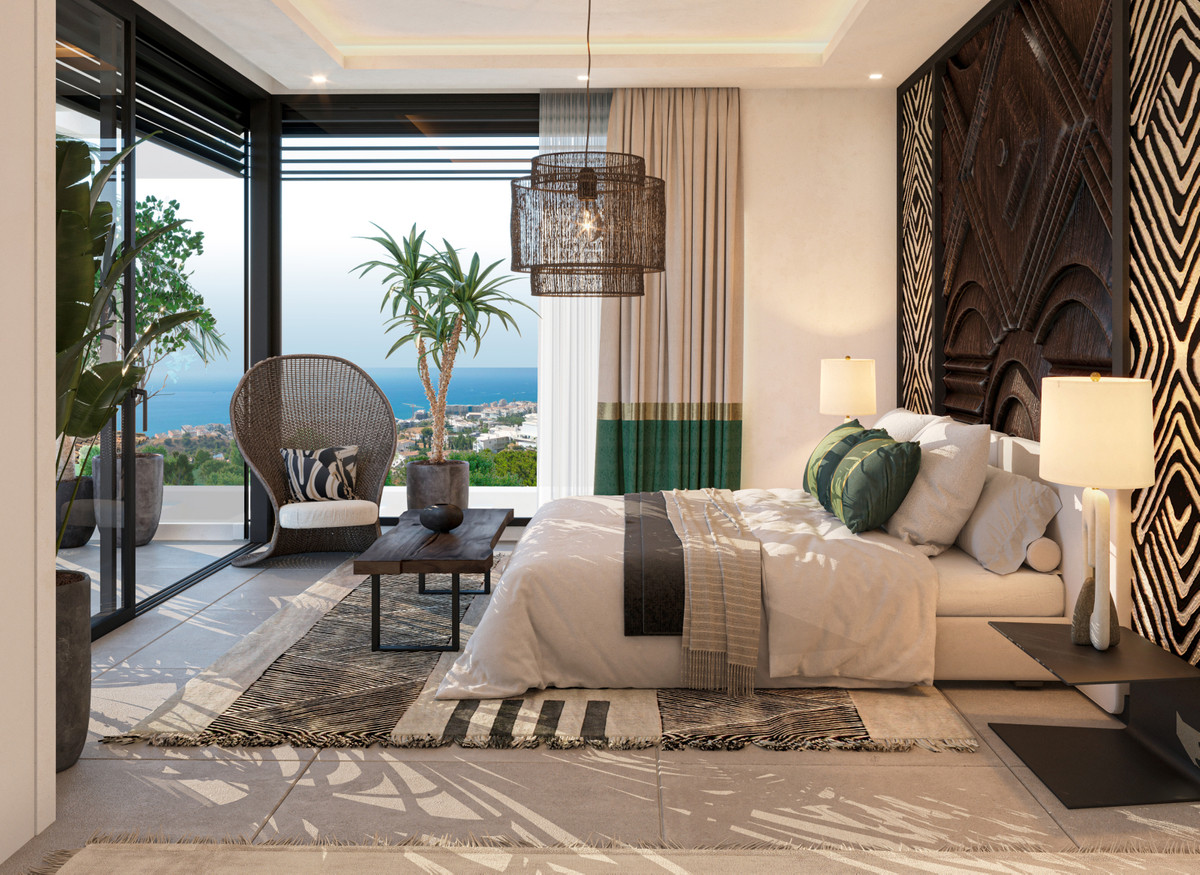 Villa de lujo con vistas infinitas al mar.