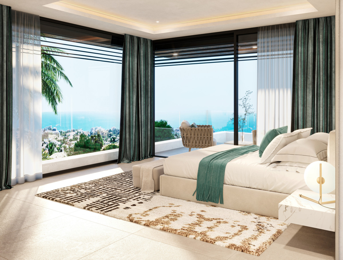 Villa de lujo con vistas infinitas al mar.