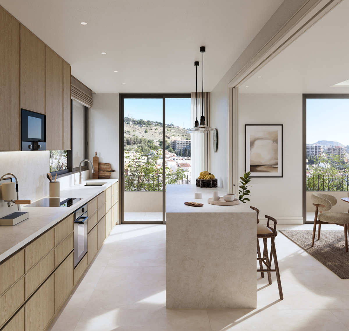 Lujo mediterráneo: Villa con vistas al mar en Málaga